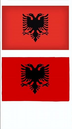 ​🇦🇱 How to Draw the Albania Flag / Drawing the Albania Flag 🇦🇱