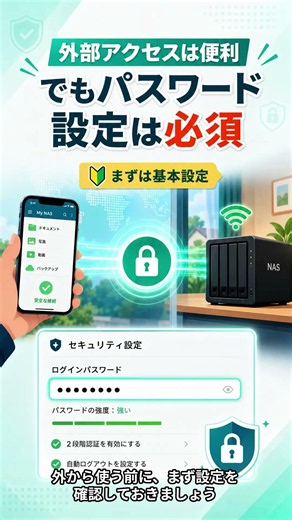 NASとは？選び方と容量の目安｜設定確認編