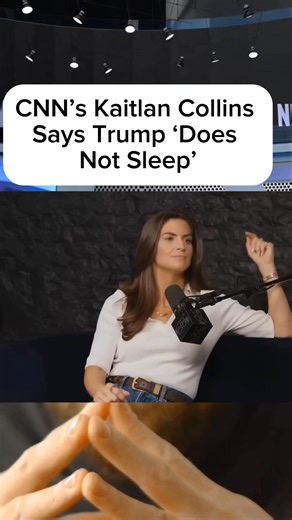 CNN’s Kaitlan Collins Says Trump ‘Does Not Sleep’ | Sci-Tech Channel