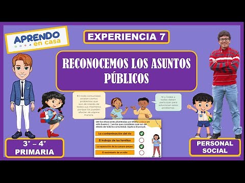 Reconocemos los asuntos públicos