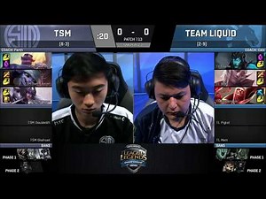 TSM vs TL (LCS NA 2017s Неделя 6) игра 1