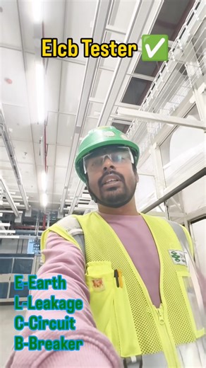 Elcb Tester ✅ How to work ELCB Tester #dailyvlog #ytshorts #safteyofficer #explorepage #elcb