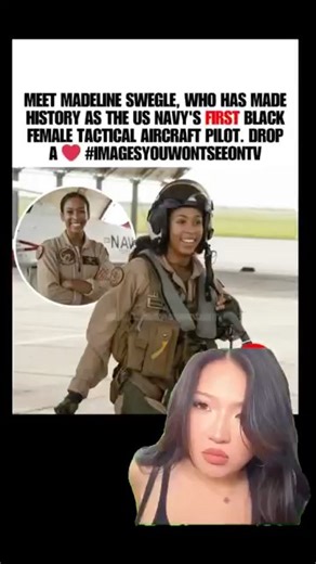 Madeline G. Swegle Makes History as Navy’s First Black Female Tactical Pilot 🇺🇸✈️