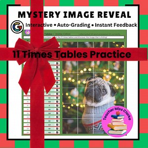 11 Times Tables - Multiplication Practice - Interactive Auto-Grading