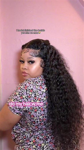 #dramaticedges #dramaticbabyhair #edges #deepwavewig #wiginstall