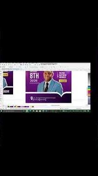 Church flyer design on corel draw #lifeisbutadream #lifeisbutadream #logo