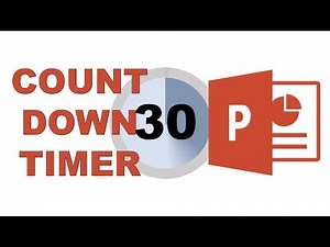 30 second countdown timer in PowerPoint