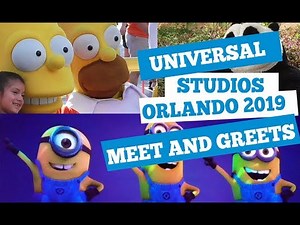 Universal Studios Orlando Meet and Greets: Meeting All the Characters