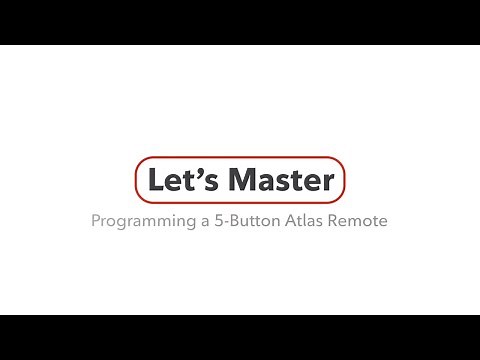 Pair a 5-button Atlas Remote Control to Your Device