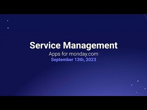 monday.com Apps Spotlight: Service Management