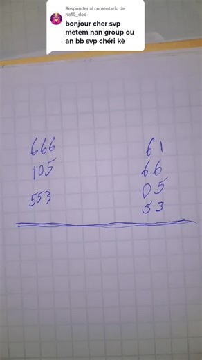 Handwritten Math Problems on Graph Paper: A Close-Up