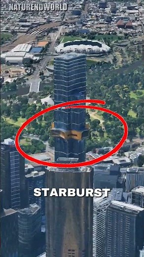 Australia’s Tallest Tower Has a Golden Secret! #australia #architecture #shorts