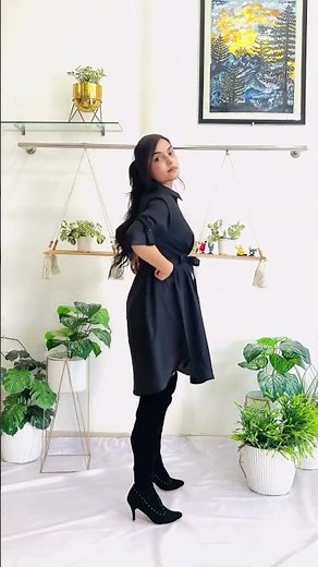 Most Elegant Linen Shirt Dress Try-On | Trending Outfit 2025