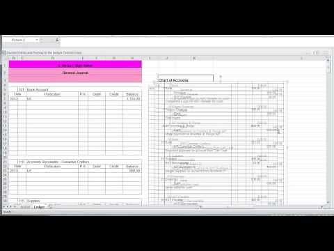 Journal Entries and Posting to the Ledger