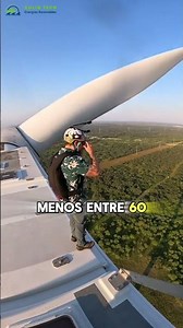 BASE JUMPING FROM A 120-METER WIND TURBINE!