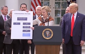 Coronavirus test system will rely on online screening and parking-lot sampling sites