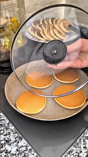 yumuşacık pankek tarifi / tam ölçülü pankek yapımı 👌
