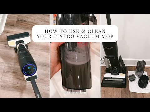 How to use & clean your Tineco Vacuum Mop (What NOT to do)
