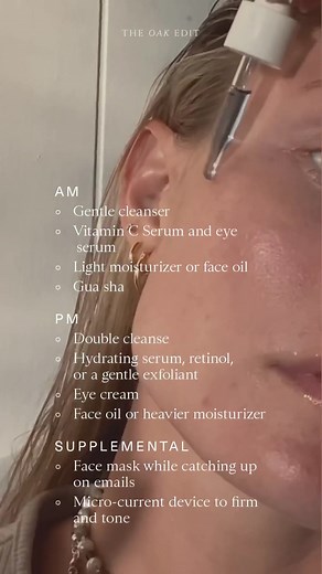 Taking skincare notes from @stephholejn 📝