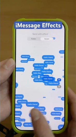 iMessage Effects