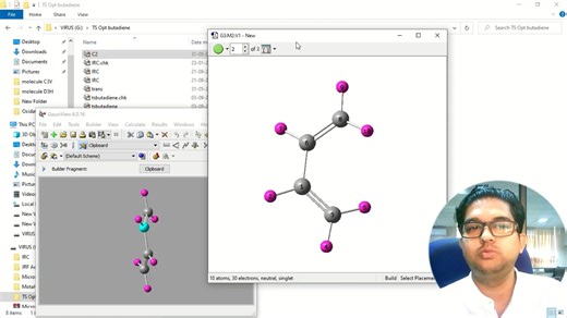 8.Transition State Calculation TS Berny, QST2, QST3 in Gaussian Gaurav Jhaa