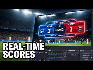 Sports Broadcasting Just Got Easier - OBS Scoreboard Tutorial