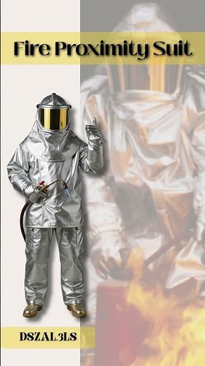 Fire Proximity Suit | Extreme Heat Protection Gear Demonstration #youtubeshort