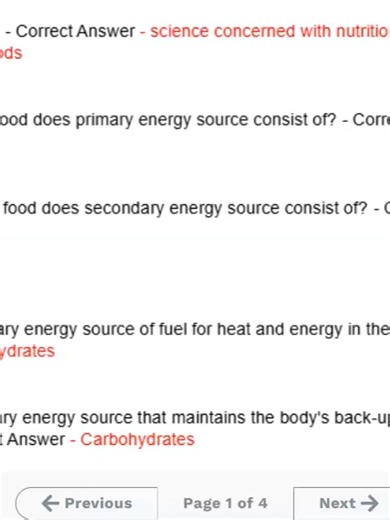 Basic Nutrition and Diet Therapy | Chapters 1–3 Assessment Test Questions & Answers | Complete Study Guide Prepare effectively for your Basic Nutrition and Diet Therapy assessment with this comprehensive guide covering Chapters 1–3. This resource includes all essential concepts, including macronutrients and micronutrients, digestion and absorption, metabolism, dietary guidelines, nutritional requirements across the lifespan, food groups, meal planning, and fundamentals of diet therapy. Each ques