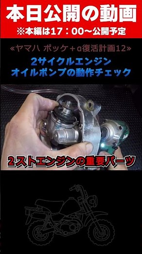 I tried electrifying the operation of the oil pump in a 2-stroke engine #shorts