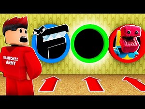 Gelongsor yang Penuh Kejutan! HIDUP atau MATI?! [Pick a Slide Backrooms] (Roblox Malaysia)