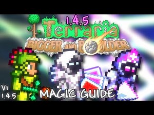 1.4.5 Terraria MAGE Class Progression Setups Guide