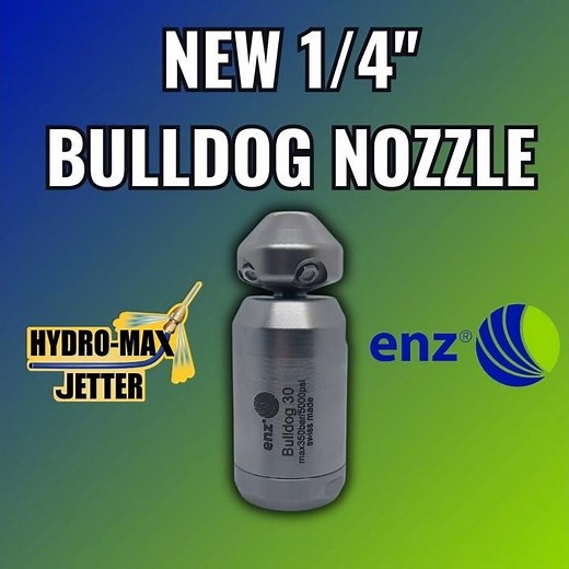 enz ® NEW 1/4" Bulldog ® Nozzle | Demo