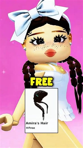 GET FREE HAIR ON ROBLOX! 🥰 #roblox