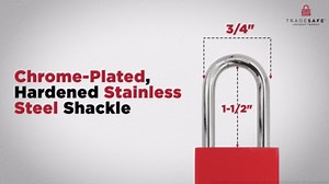 TRADESAFE Lockout Tagout Locks Set - 10 Blue Aluminum Loto Locks, Keyed Different Lock Out Tag Out Padlocks, 2 Keys Per Lockout Padlock, OSHA Compliant