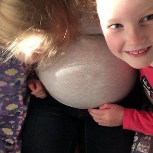 26 reactions | Throwback to this divine moment. Her sisters doted on her before she was even born. 擄 | Not another slippery dip | Facebook