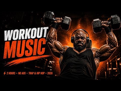 NO WEAK SONGS. NO ADS. NO EXCUSES. 🖤🔥2 Hours Mixed Trap & Rap | Gym Domination 2026