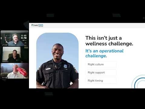 Raising the Standard: Making Responder Wellness Part of Daily Operations