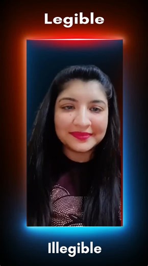 🅢 🅡 🅘 🅢 🅗 🅣 🅘 🅚 🅐 🅤 🅡 on Instagram: "Legible vs Illegible – What’s the difference? Legible = Easy to read | Illegible = Hard to read So, is your handwriting legible or illegible? Comment below and let’s find out! #english #instagram #trending #instagood #englishteacher #vocabulary #fun #learn #confidentspeakers"