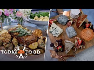 Get this herbed pork roast recipe — and tips for a cheese board!