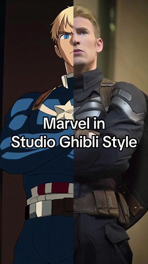Marvel in Studio Ghibli Style