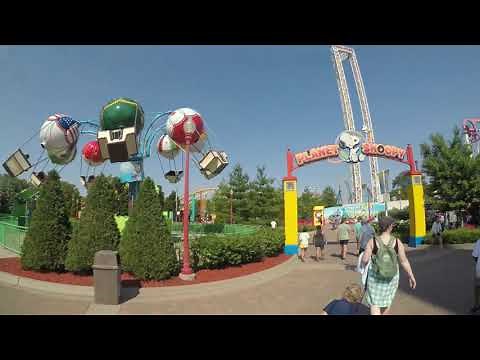 Take a Walk through Valleyfair Amusement Park