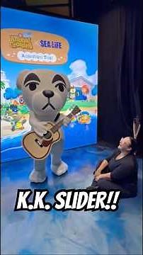 K.K. Slider From Animal Crossing Now Appearing at SeaLife Orlando