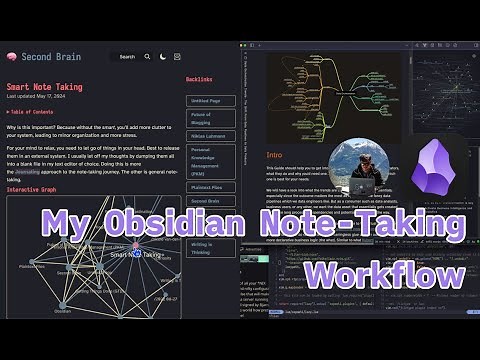 My Obsidian Note-Taking Workflow