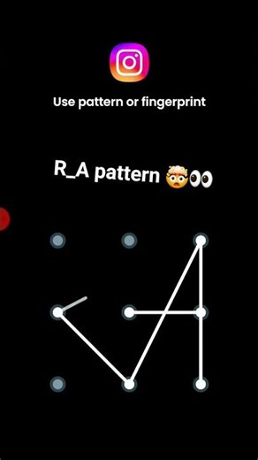 R_A Hard pattern lock screen #music 🤯 👀 ♥️