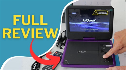 Watch ieGeek Portable DVD Player -Is it any Good?  on Amazon Live