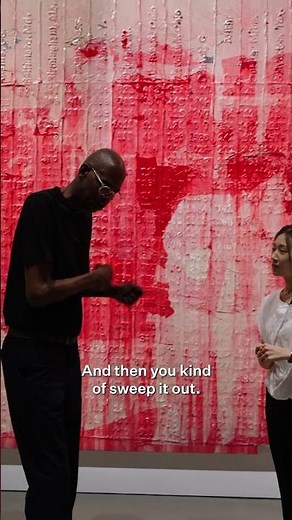 How Mark Bradford Makes Paintings