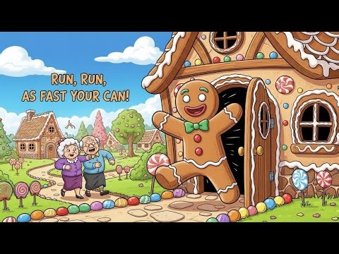 The Gingerbread Man | Fairy Tales and Bedtime Stories for Kids in English | Storytime