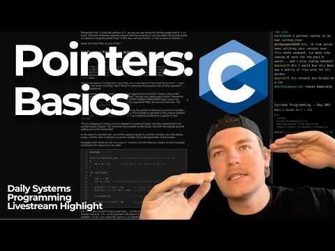 Basics of Pointers - Beej's Guide to C - Stream Highlight