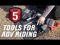 Adventure Motorcycle Tools