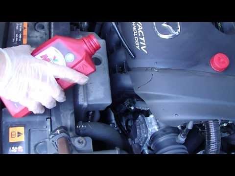 How to check coolant level Mazda 6. Years 2013 to 2019.